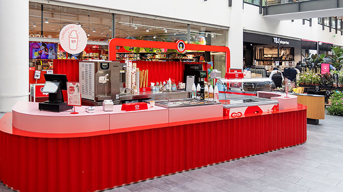 IsMixeriet i Frederiksberg Centret